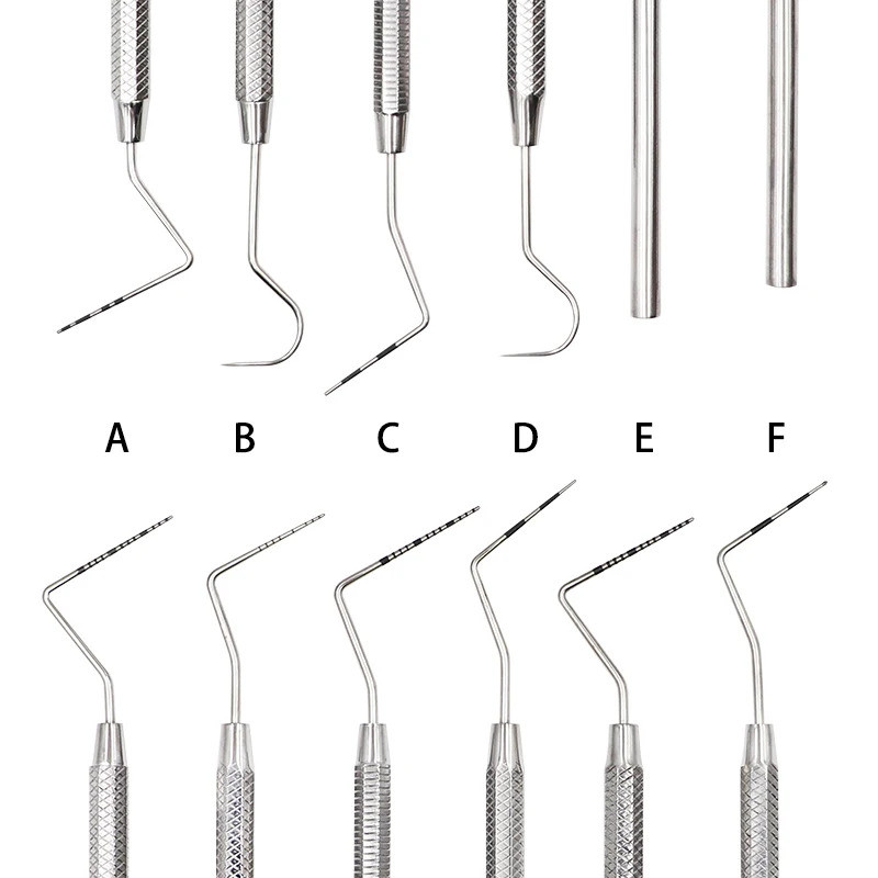 1pc Dental Stainless Steel Periodontal Probe With Scaler Explorer Instrument Tool Endodontic Equipme