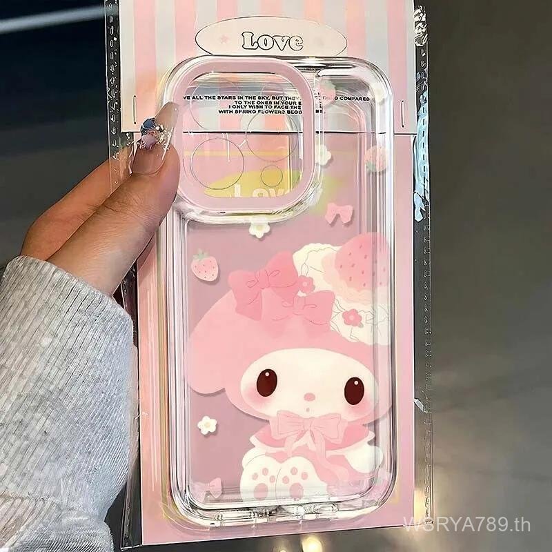 เคสโทรศัพท์เหมาะสําหรับiPhone 7 8 X XS XR XSMAX 11 12 13 14 15 16 17 Pro max Plus Air Bow Melodyกันก