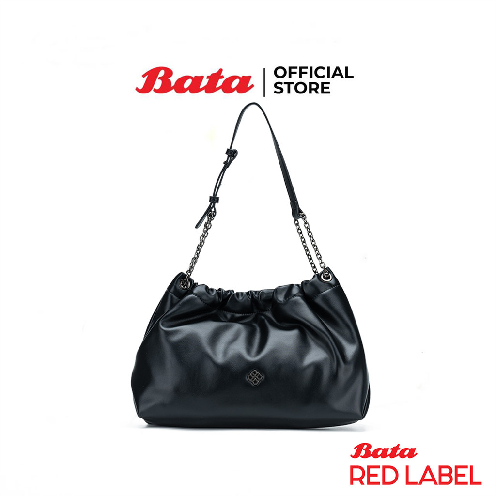 Bata บาจา กระเป๋าผู้หญิงแบบสะพายข้าง เรียบหรู สำหรับผู้หญิง รุ่น DIDO สีเบจ 9048412 สีดำ 9046412