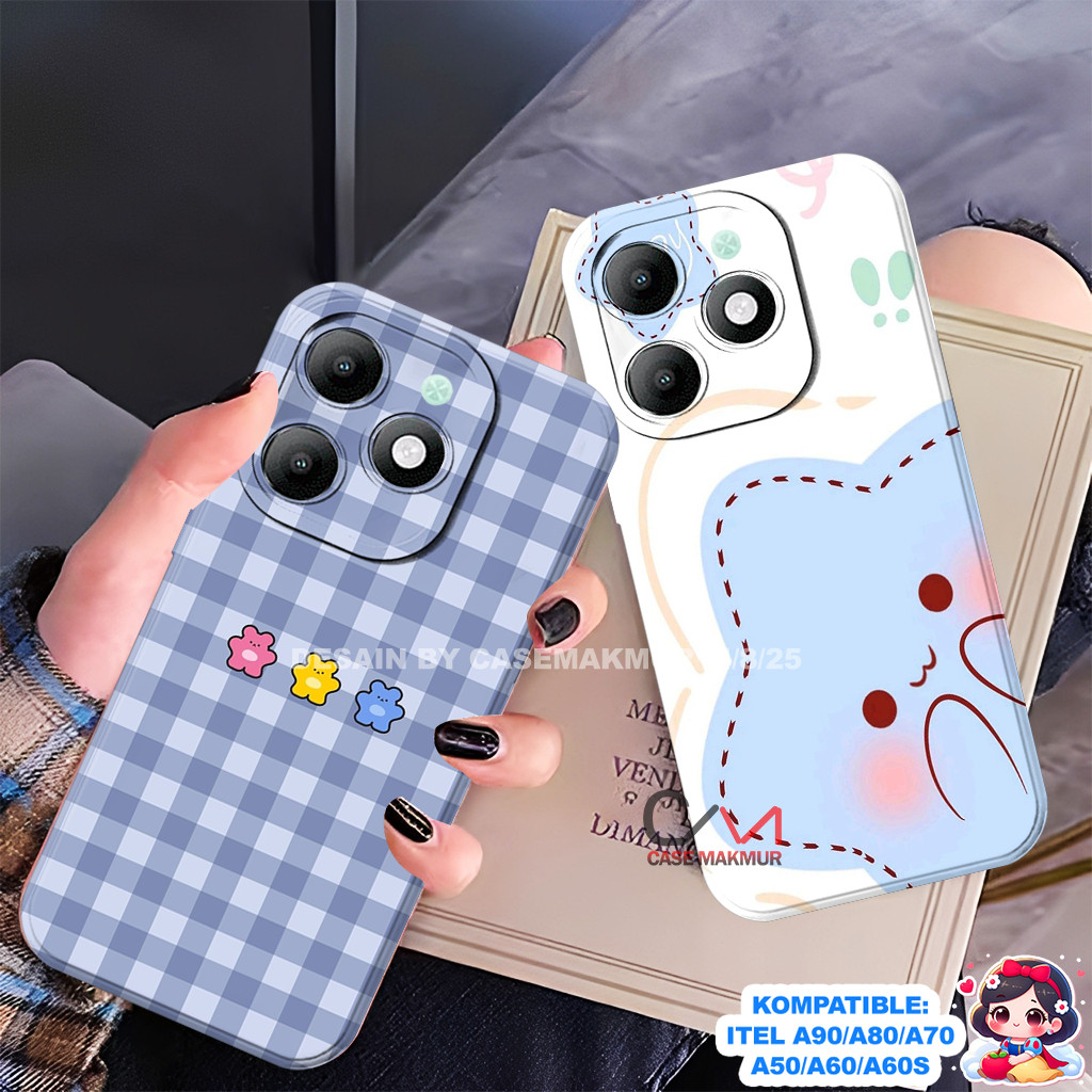 เคส Itel A90 / A80 / A70 / A60 / A60S - เคส Softcase น่ารัก - กล้อง Pro ยืดหยุ่น