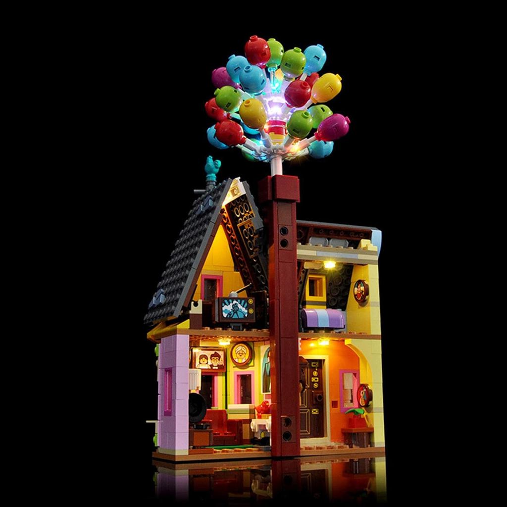 ชุดไฟ LED สําหรับ Lego-43217 เข้ากันได้กับโมเดลบล็อกตัวต่อ Lego Up House ไม่รวมชุดโมเดล