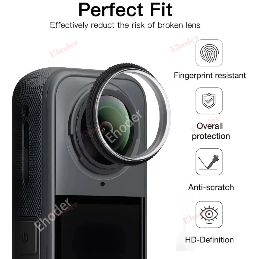 8in1 สําหรับ Insta360 X4Air X5 X4 X3 เลนส์กล้อง PC Guard พร้อมป้องกันหน้าจอ Anti-Scratch ฟิล์มแก้วสําหรับ Insta360X4Air X4 Air Anti-Scratch ป้องกันกีฬากล้องอุปกรณ์เสริม thumbnail 6