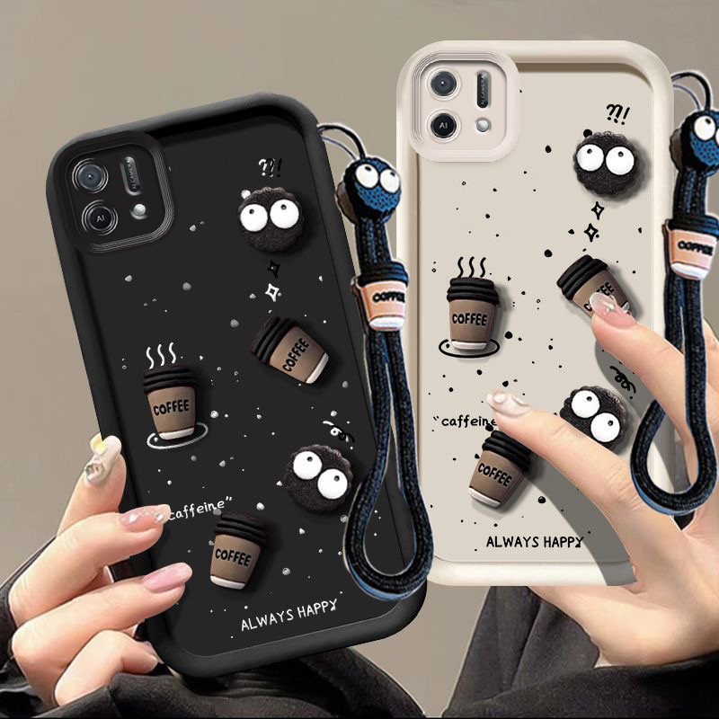 เคส oppo a16k เคส oppo a16e เคสโทรศัพท์ถ้วยกาแฟ 3D bts