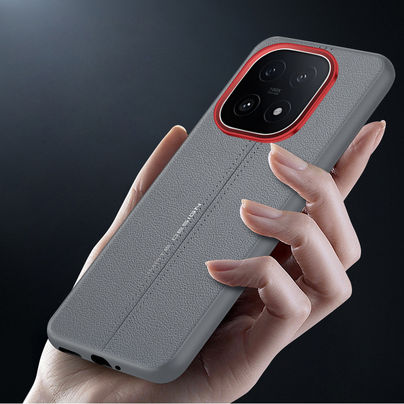 สําหรับ Vivo iQOO 15 กรณี ELVEV ธุรกิจหนัง PU + ขอบ TPU แบบนุ่มฝาครอบบางเฉียบ