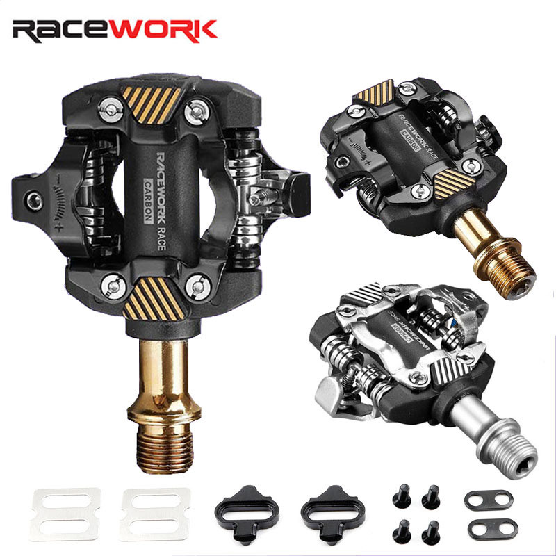 จักรยานเสือภูเขา R RACEWORK M8100 เหยียบ SPD กันลื่นอัตโนมัตि แบริ่ง DU