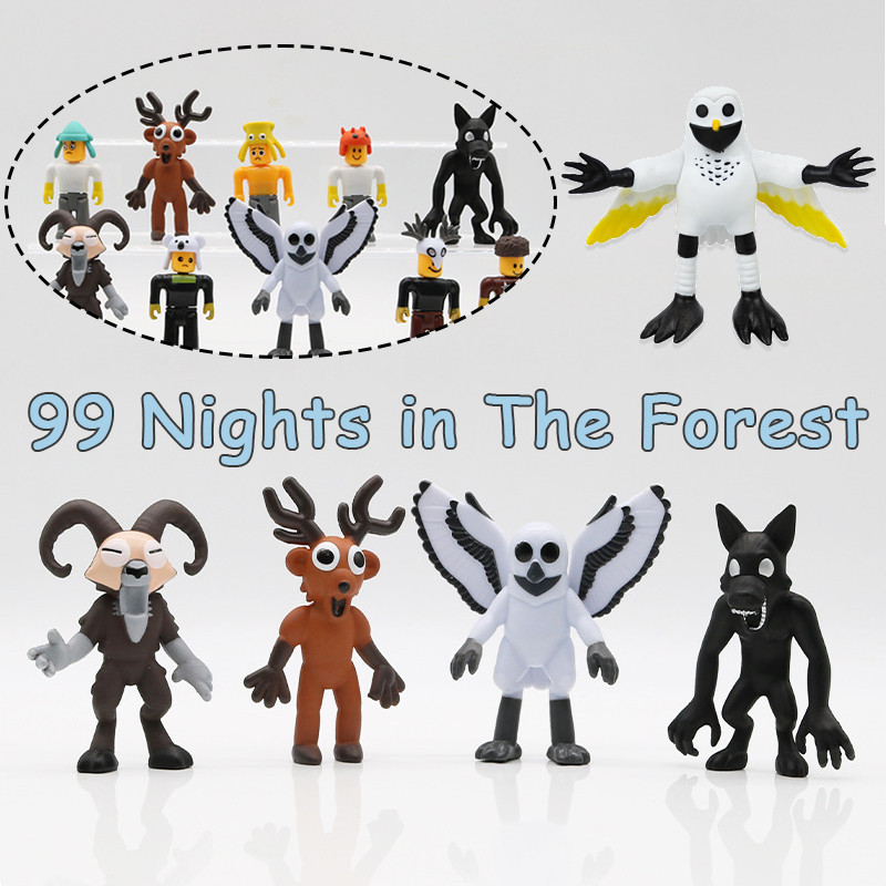 Roblox 99 คืนในป่ากวางรูปการกระทําของเล่นนกฮูกรุ่นเครื่องประดับของขวัญ