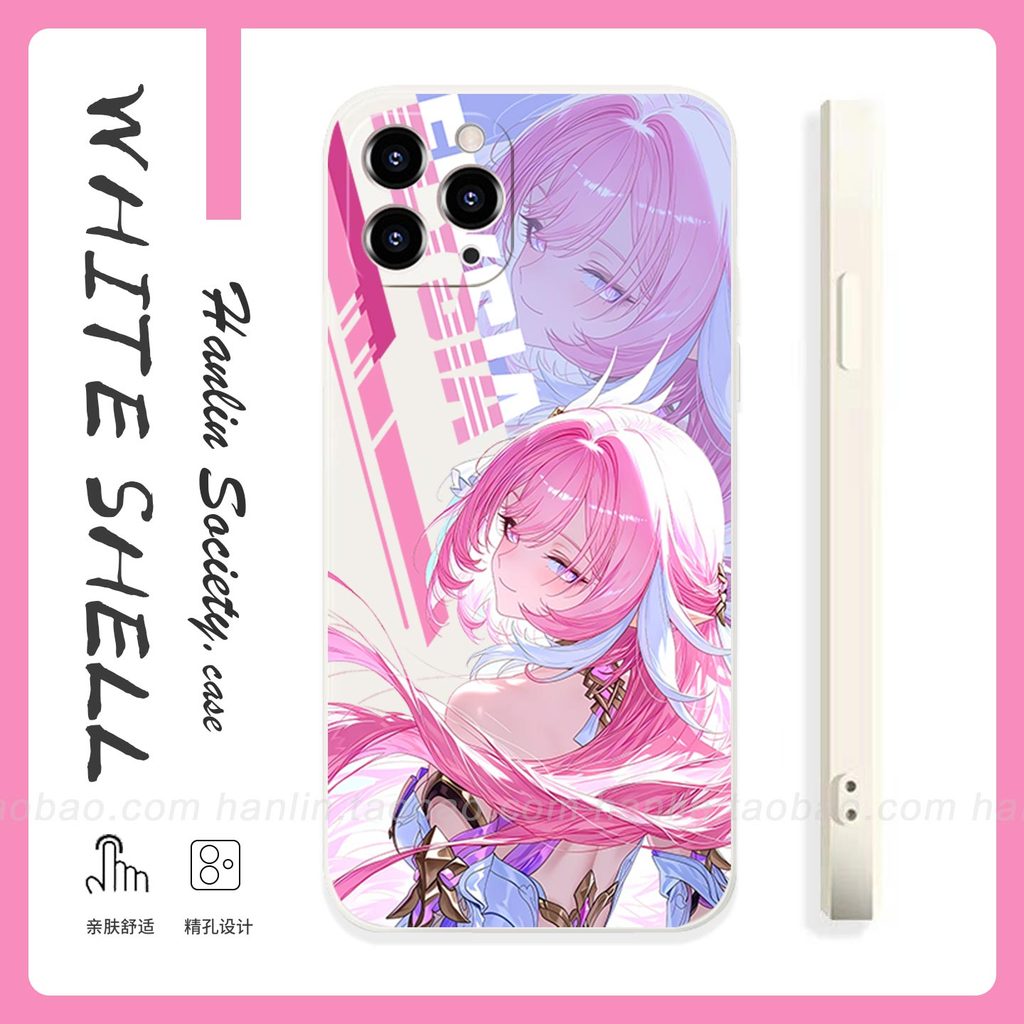 Honkai Impact 3rd Elysia Case iPhone 17 16 iPhone 15 14 13 12 11 Plus Pro Max X SE 7 6 TPU Clear Cas