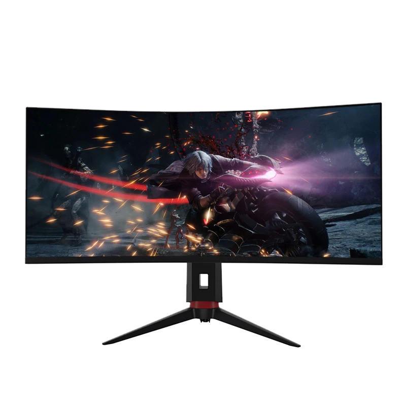 คุณภาพสูง 32 นิ้วโค้ง Monitor 2k 165hz GAMING Monitor PC คอมพิวเตอร์หน้าจอ 1ms 2560*1440 เดสก์ท็อป P