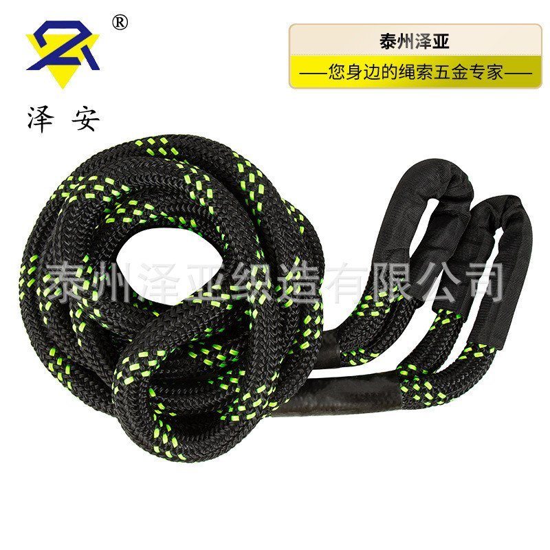 รถกลางแจ้ง Ze จัดหาโดยตรงรถออฟโรดเชือกลากกู้ภัยเชือกรถพ่วงฉุกเฉินเชือกแอน N40X