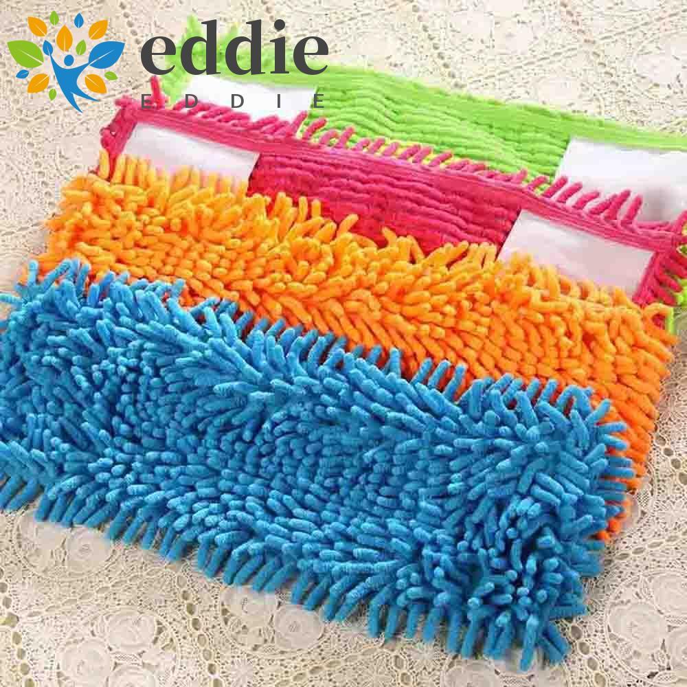 EDIE แผ่นทําความสะอาดฝุ่นสําหรับใช้ในครัวเรือนสําหรับทําความสะอาดไมโครไฟเบอร์แบบถอดเปลี่ยนได้