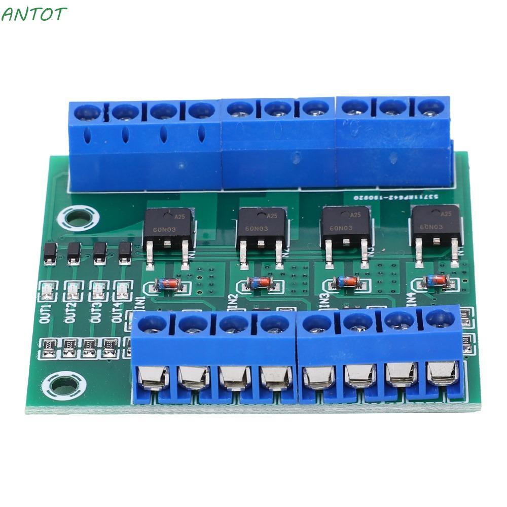 ANTOT Field Effect Tube Module, YYNMOS-4 PWM 3-20V 4‐Way MOS Tube Module, วงจรอิเล็กทรอนิกส์ 4-Chann