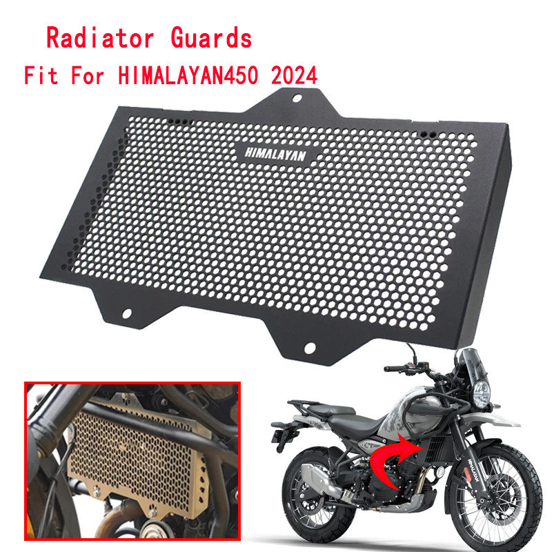 Fit สําหรับ Royal Enfield HIMALAYAN 450 2024 Himalayan450 หม้อน้ํา Guards หม้อน้ํารถจักรยานยนต์ Guar