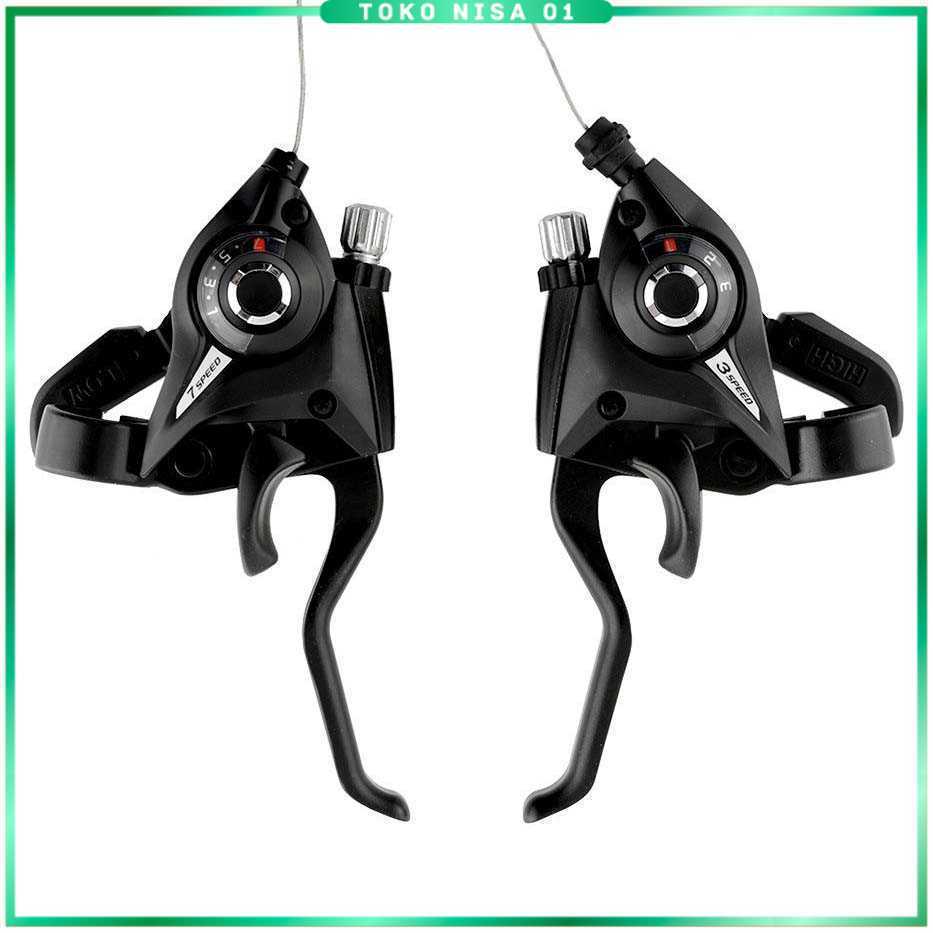 TaffiSPORT Centara Speed Shifter เบรค 3 และ 7 ความเร็วเกียร์จักรยาน 2 ชิ้น