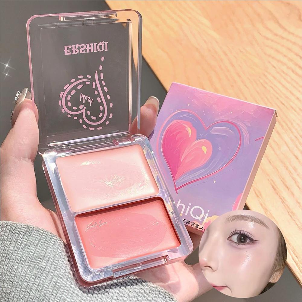 Water Shining Cheek Blush Highlighter ครีม High Gloss Rouge Highlighter แต่งหน้า Face Glitter M0a1