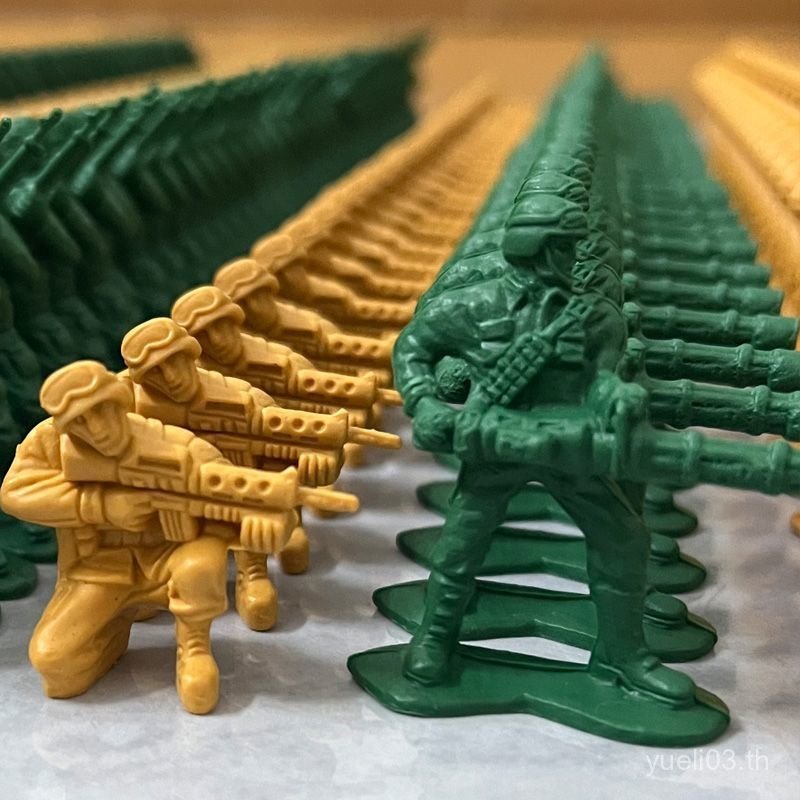 5.5 ซม. World War II ของเล่น Minions Virtue vs Field Forces Boys Army ทหารโต๊ะทรายทหาร EJ9Z