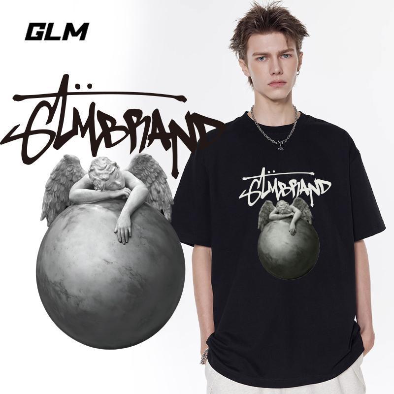 เสื้อยืดพิมพ์ลายแบบแฟชั่น ขนาด Unisex M-3XL สไตล์เกาหลี ซักในเครื่องได้ พร้อมจัดส่งฟรี