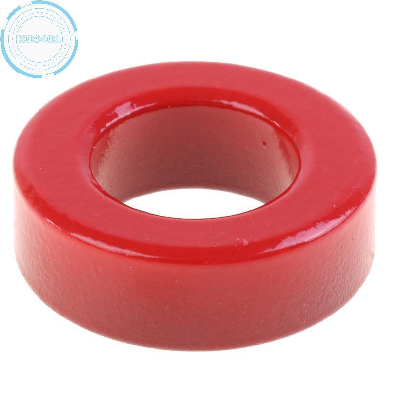 Xo94ol T130-2 เหล็ก Ferrite Toroid Cores 33*20*11 มม. สําหรับผู้เหนี่ยวนําเหล็กแหวนสีแดงความซึมผ่านต