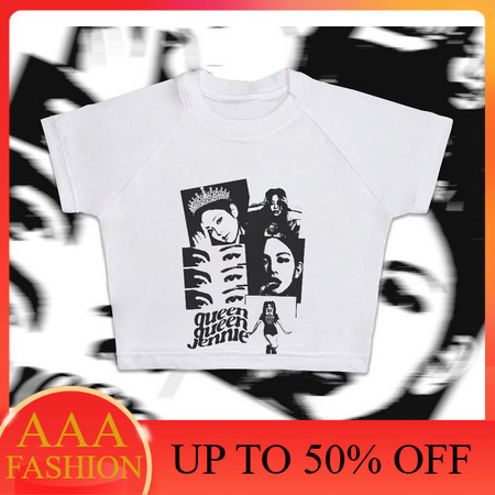 เสื้อครอปผู้หญิง AAA FASHION QUEEN JENNIE (LD 88, P 40)