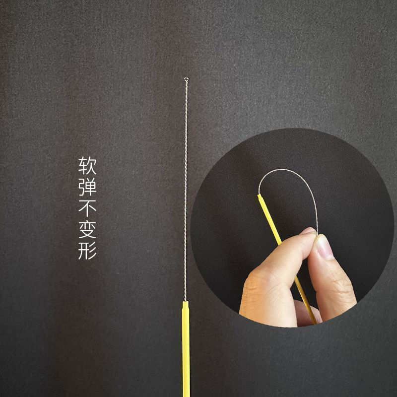 New Product#Ear Cleaning Elastic Ear Pick Sea Silk Non-Deforming Soft Elastic Ear Scraping Ear Drum 