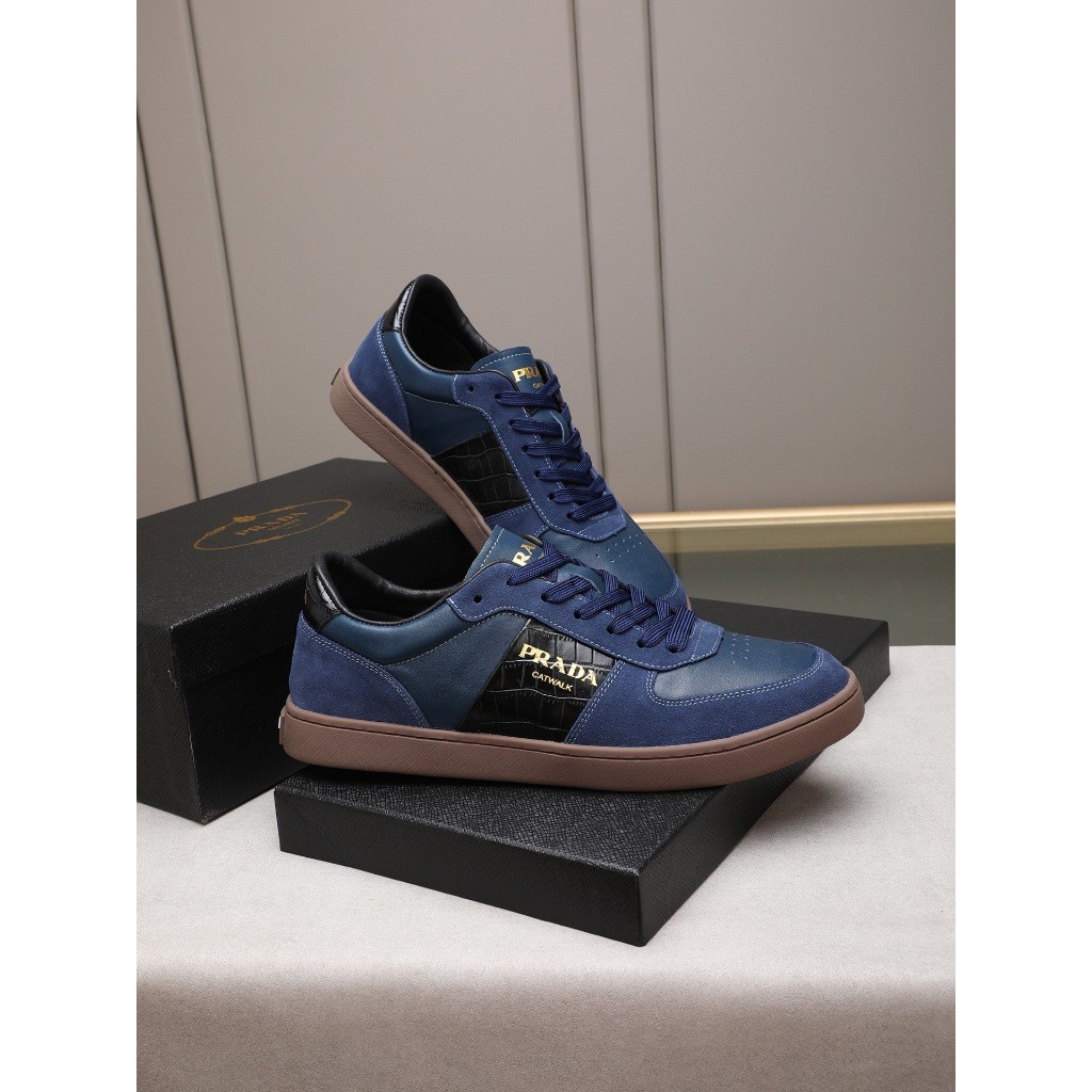 High Value Choice หนังวัวแท้ 2025 สินค้ามาใหม่ Global top collections รองเท้าผ้าใบแฟชั่นสําหรับผู้ชา