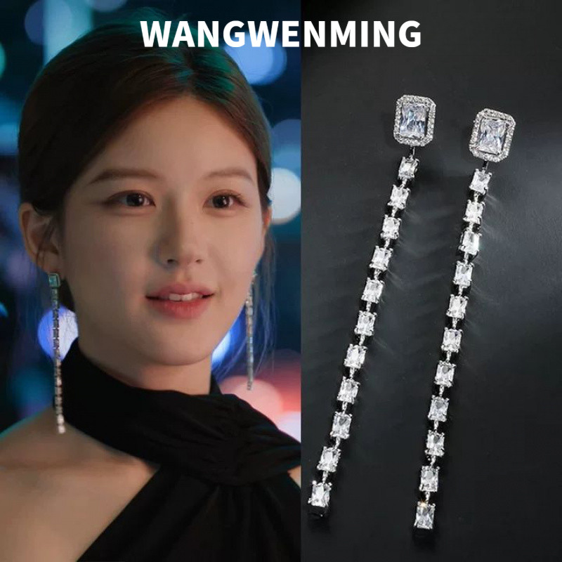 ต่างหู ZHAOLUSHI XUYAN ดีไซน์แฟลชเพชรพู่ เพิ่มความสวยงามให้ใบหน้า