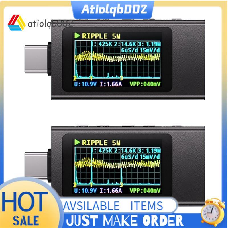 KWS-X1 2 ชิ้น Power Meter 12A Type-C Fast Charge Tester จอแสดงผลดิจิตอล DC แรงดันไฟฟ้าแอมป์มิเตอร์เค