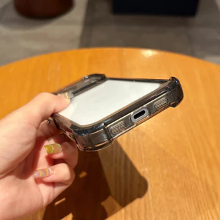 กันกระแทกใสเคส For iPhone 13 11 16 Pro Max 17 Air 15 14 12 XR X Xs 7 8 Plus SE14promax 16promax เคสโทรศัพท์มือถือ