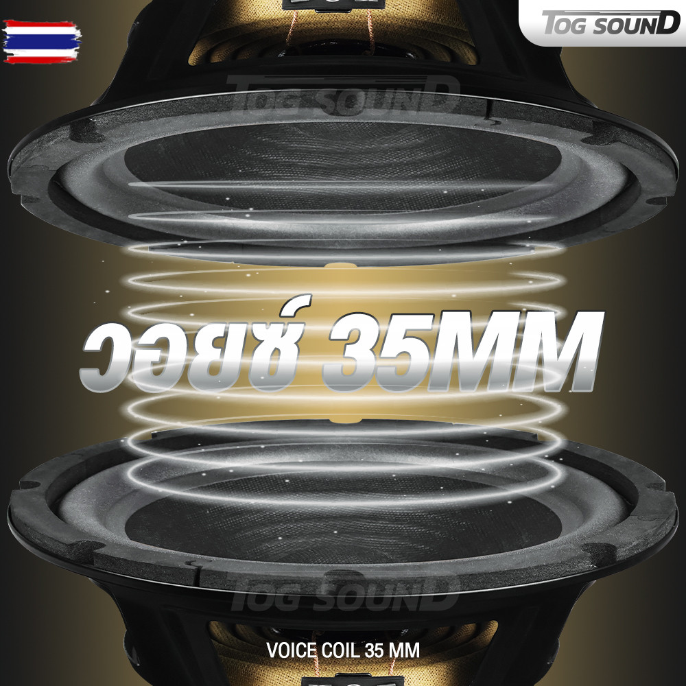 TOG SOUND ดอกลำโพง 8 นิ้ว 450วัตต์ 4OHM ขอโดนัท สามารถเป็น ลำโพงซัวูฟเฟอร์ หรือ ลำโพงเสียงกลาง ได้ M