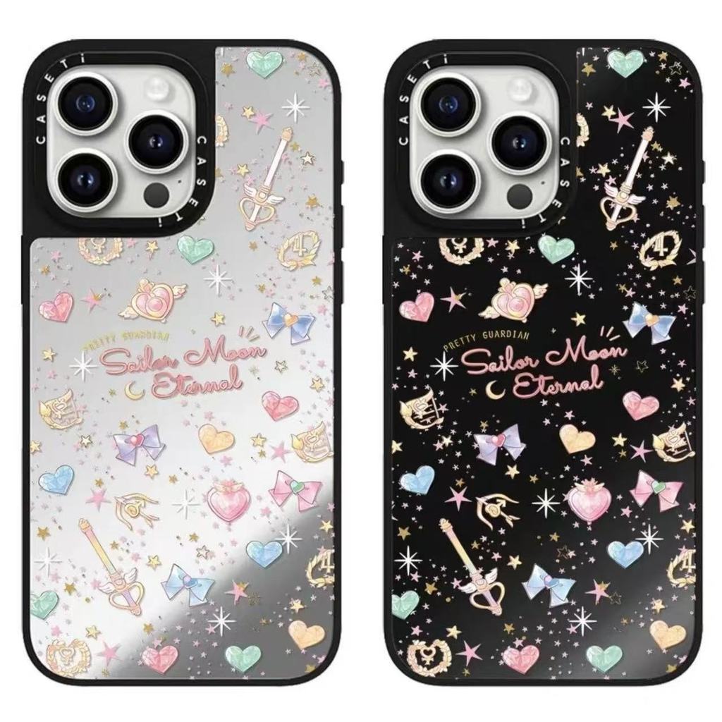 One Piece Mirror อะนิเมะปลอกสําหรับ Samsung Note 20 Ultra S20 S21FE S22 Plus S23 Utra S24U S25Edge ShockProof CellPhone CaseXF711]