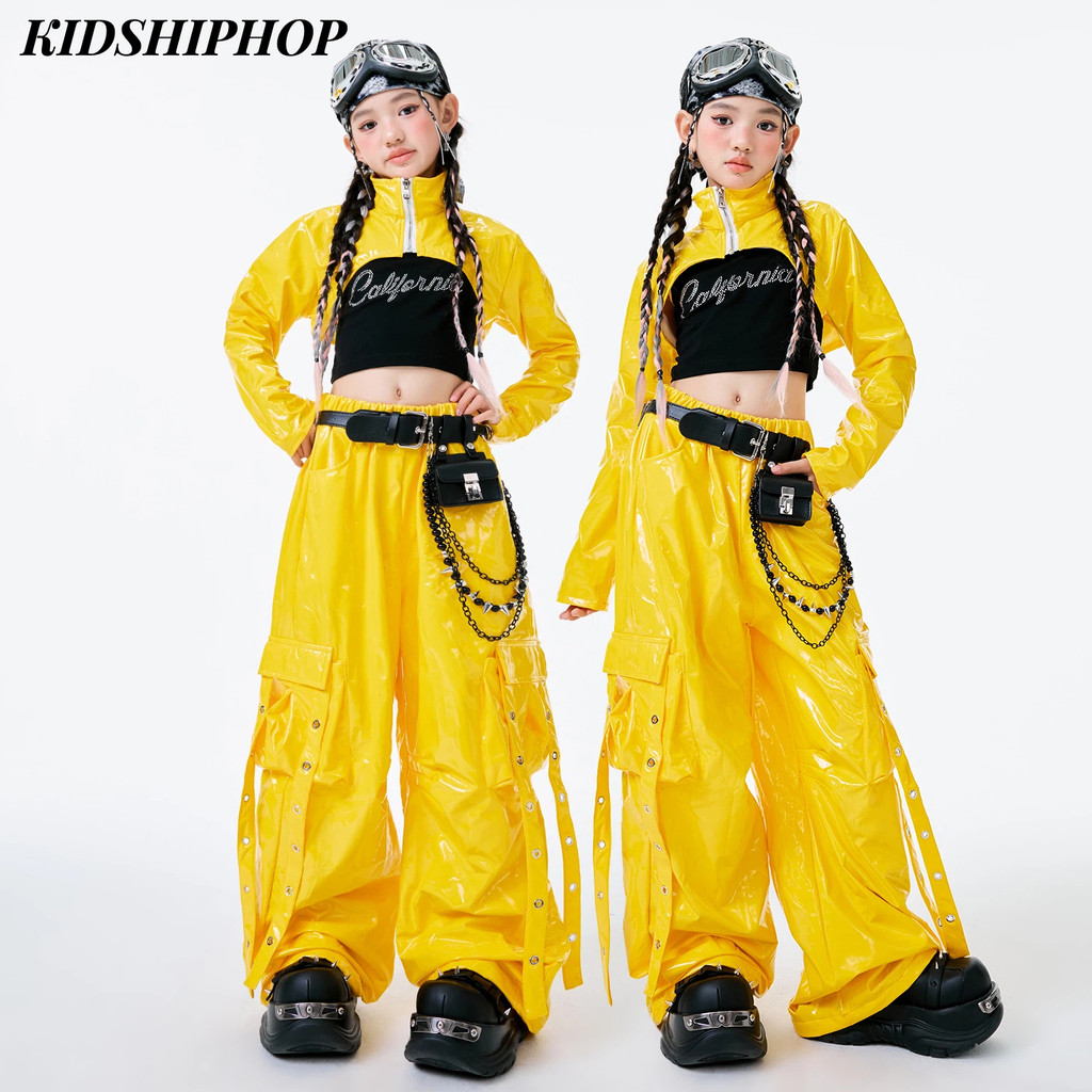 สาวแจ๊สแดนซ์ฝึกเสื้อผ้าชุดเด็กฮิปฮอปและถนนเต้นรําประสิทธิภ รูปที่ 2
