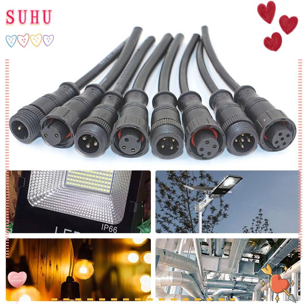 SUHU 2 ชุด 2Pin3Pin4Pin สายสัญญาณสายจอแสดงผล Pin 2Pin 3Pin 4Pin 4 รูปแบบสายเชื่อมต่อกันน้ํา
