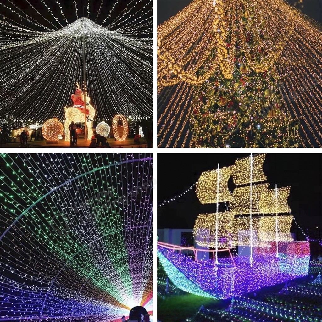 ไฟประดับ LED กันน้ำ 10เมตร 100LED ไฟตกแต่งห้อง รูปที่ 8