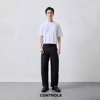 [NEW] CTRLX - กางเกงบาร์เรลทรงโค้ง BARREL CHINO PANTS ผ้าชิโน่คอตตอน ผ้ายืดเล็กน้อย UNISEX รุ่น CORTIS