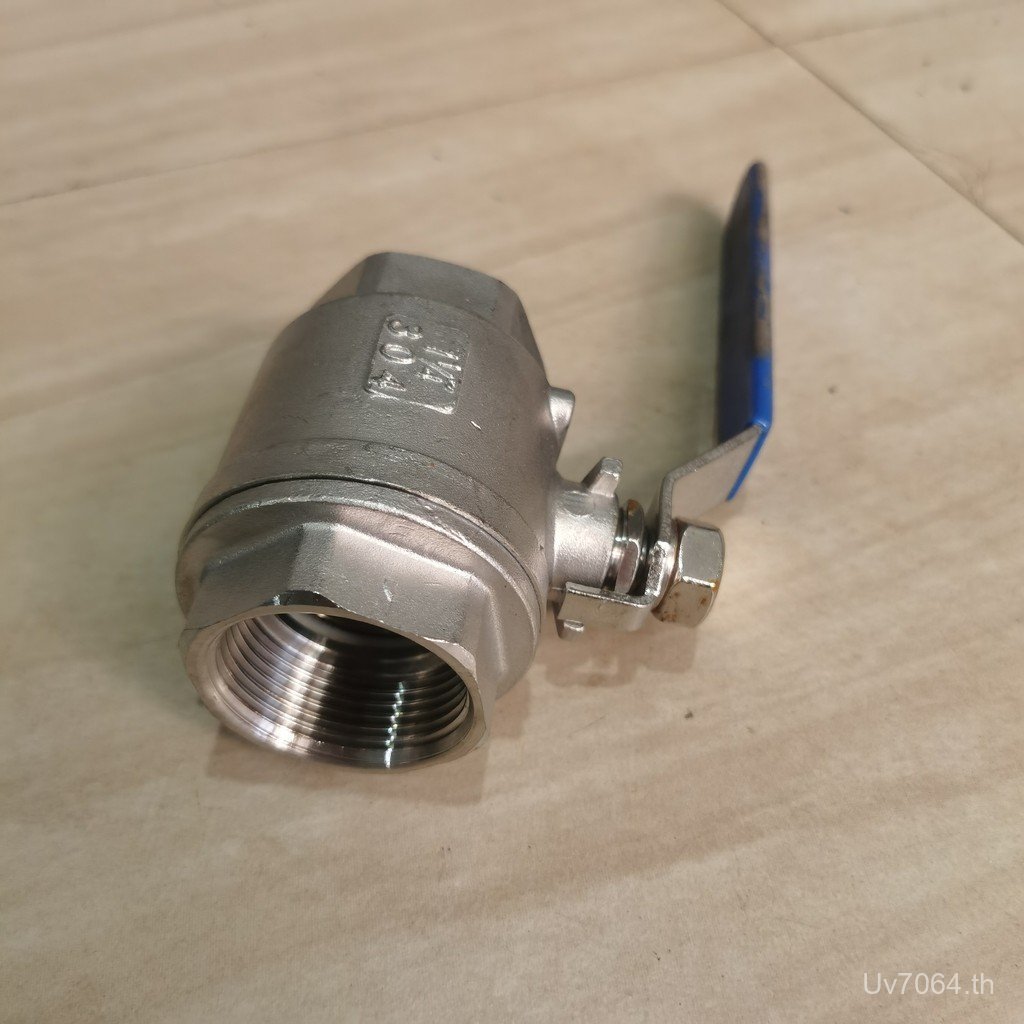 ท่อน้ํา Q11F-16P บอลวาล์ว 6 จุด 2 ชิ้น DN15253044วาล์วสวิตช์สแตนเลส Min 3 ซม. H1Q9