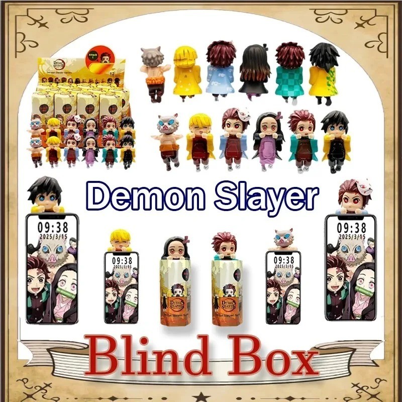 Mini Demon Slayer Series Hipper รูป Creative Kamado Tanjirou Hipper อุปกรณ์เสริมโทรศัพท์