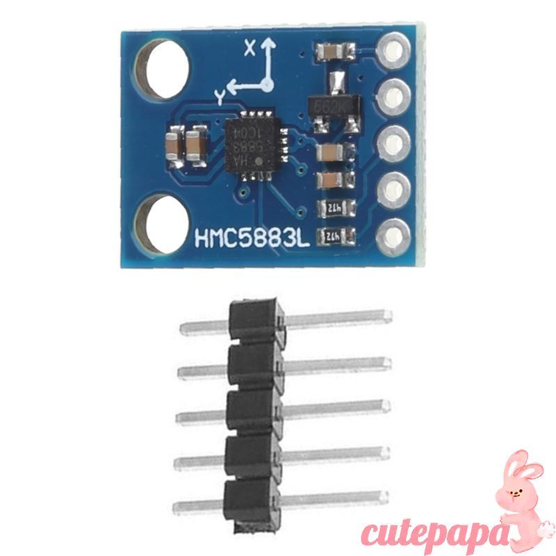 Cutep GY-273 Magnetic Field Compass Magnetometer Sensor Module สําหรับบอร์ด IIC
