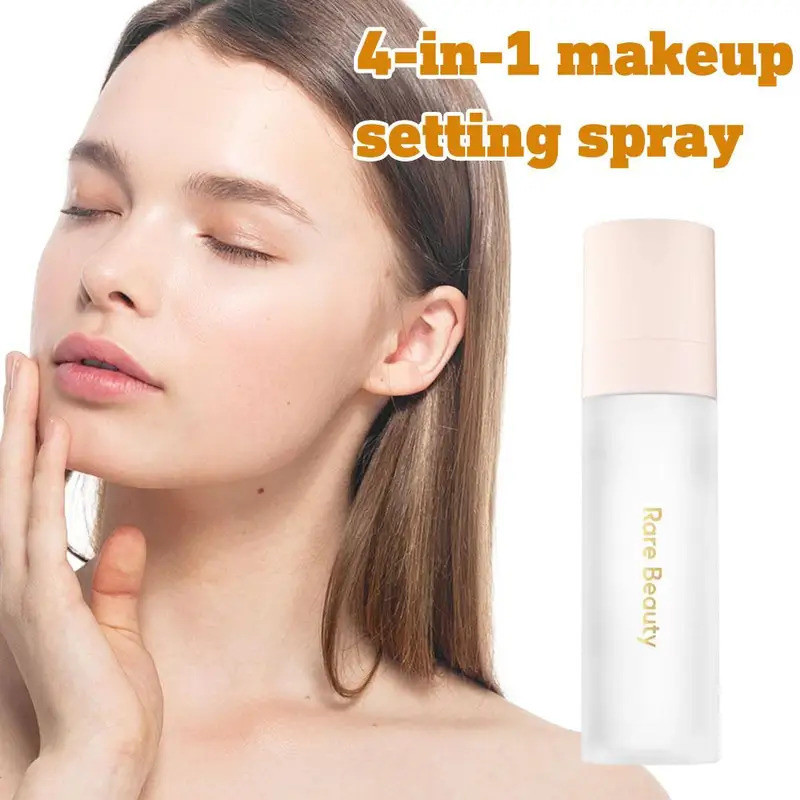 Rare Beauty Setting Spray 35ml Mini 85ml Full Size Mirror Shine Non Cakey ผิวกระจ่างใส Primes & Lock