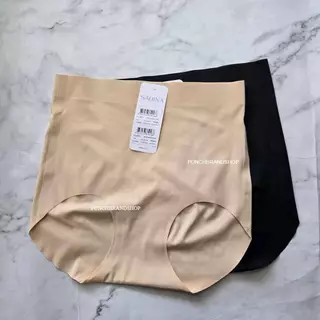 Sabina รหัส HUZ24028 กางเกงในทรงเอวสูง รีดขอบ ปั้มก้น Habpy Panty
