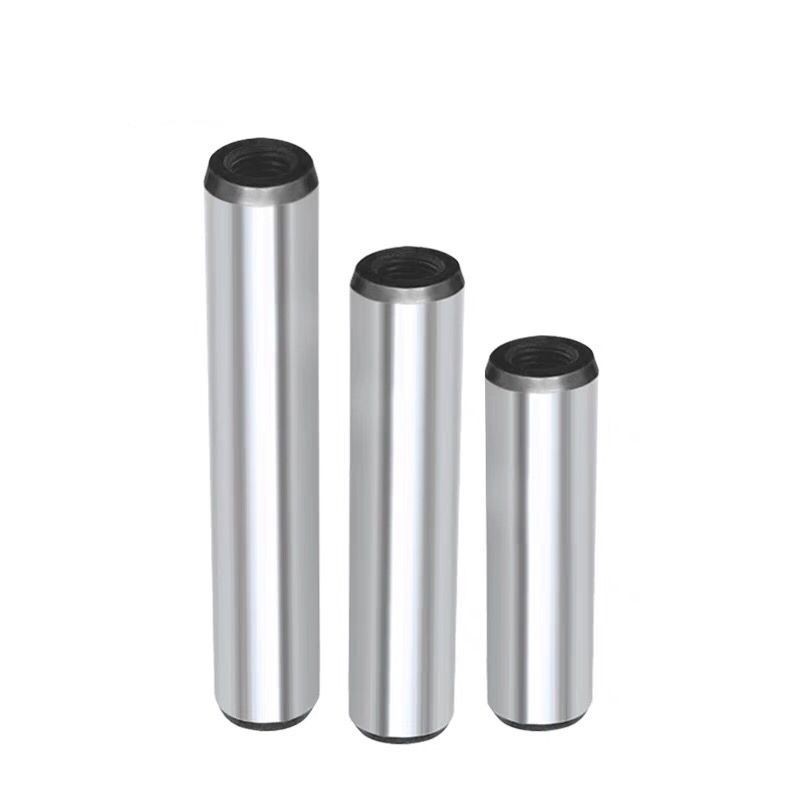 ด้ายภายในขาทรงกระบอก กิกะไบต์120 การรักษาความร้อน  4  5  6  8 ขาตําแหน่งความแม่นยํา 40cr/45#钢销钉