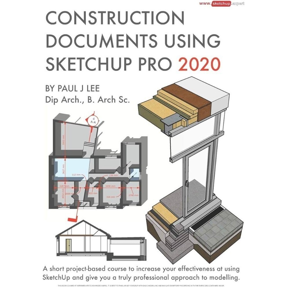 เอกสารก่อสร้างโดยใช้ SketchUp Pro 2020