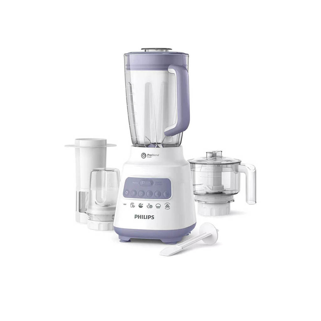 PHILIPS - Blender HR222300 White/Purple ---