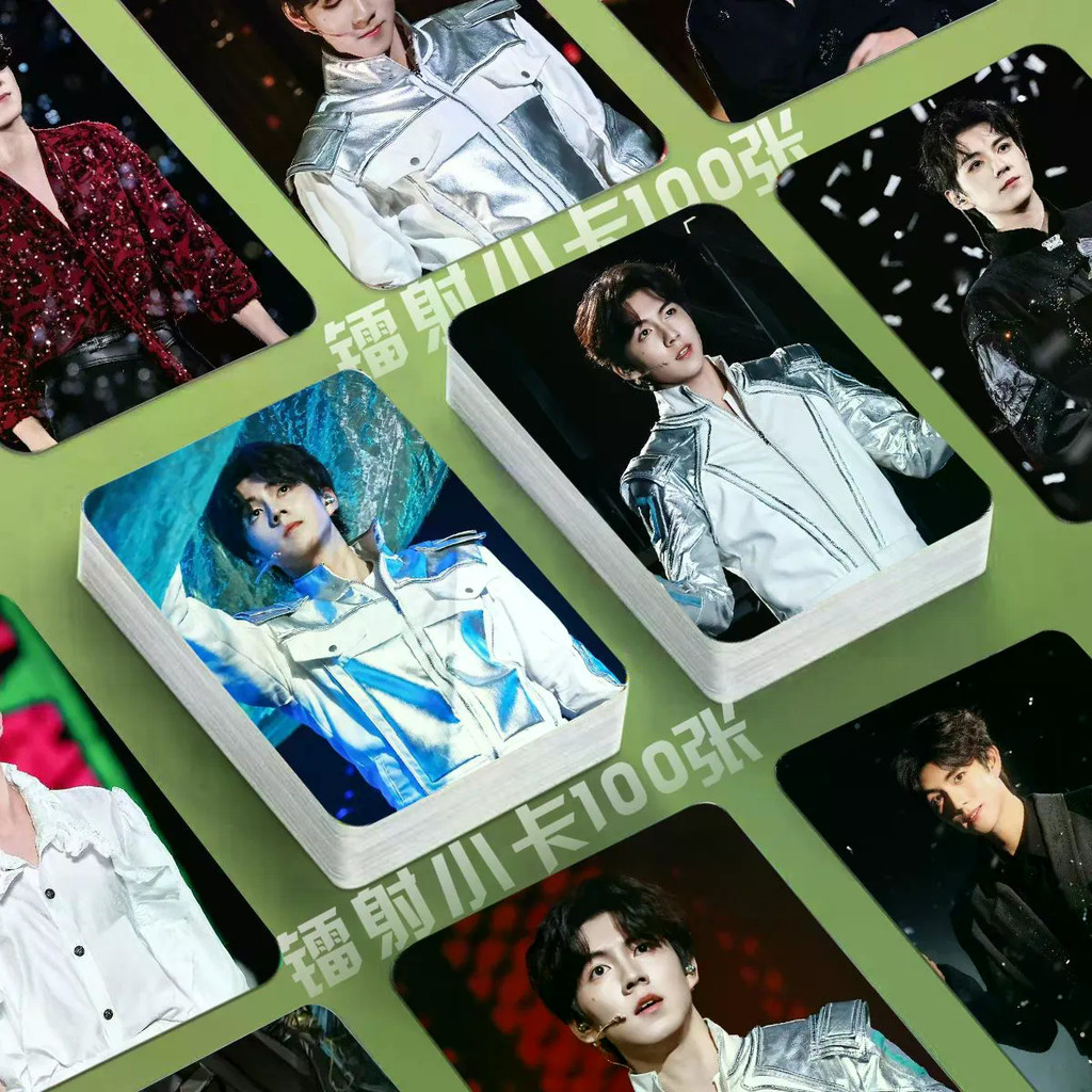 [ผลิตภัณฑ์ใหม่พิมพ์ด้วยตนเอง] Zhao Yibo Stage Drama Dream Search Laser Photocard Ground Bar 10 ซม. ส