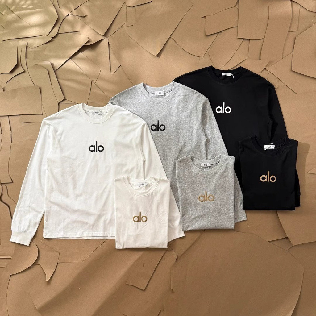 เสื้อคอกลมแขนยาวแบบหลวม พิมพ์ลายจากผ้าฝ้ายแท้ สไตล์อินเทรนด์