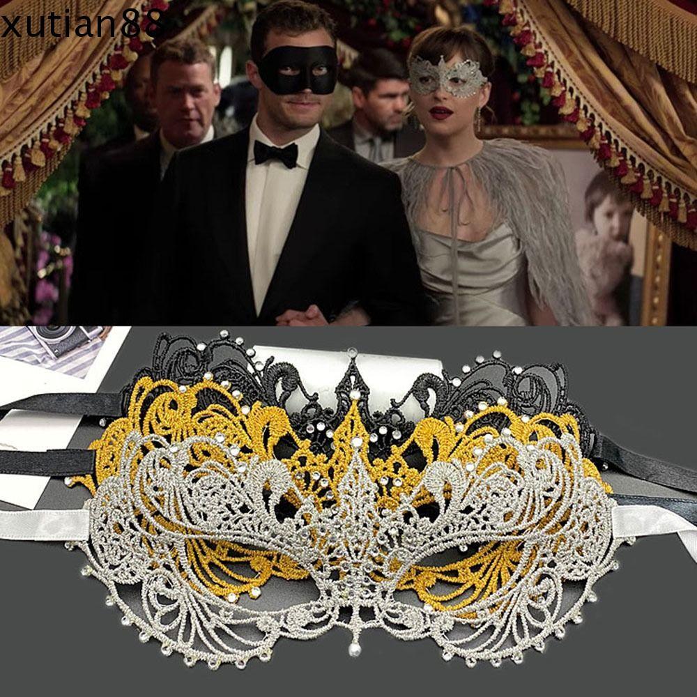 XUTIAN88HH หน้ากากเต้นรํา Queen ไนท์คลับหน้ากากครึ่งหน้า Masquerade ฮาโลวีน Supply Face Mask คอสเพลย