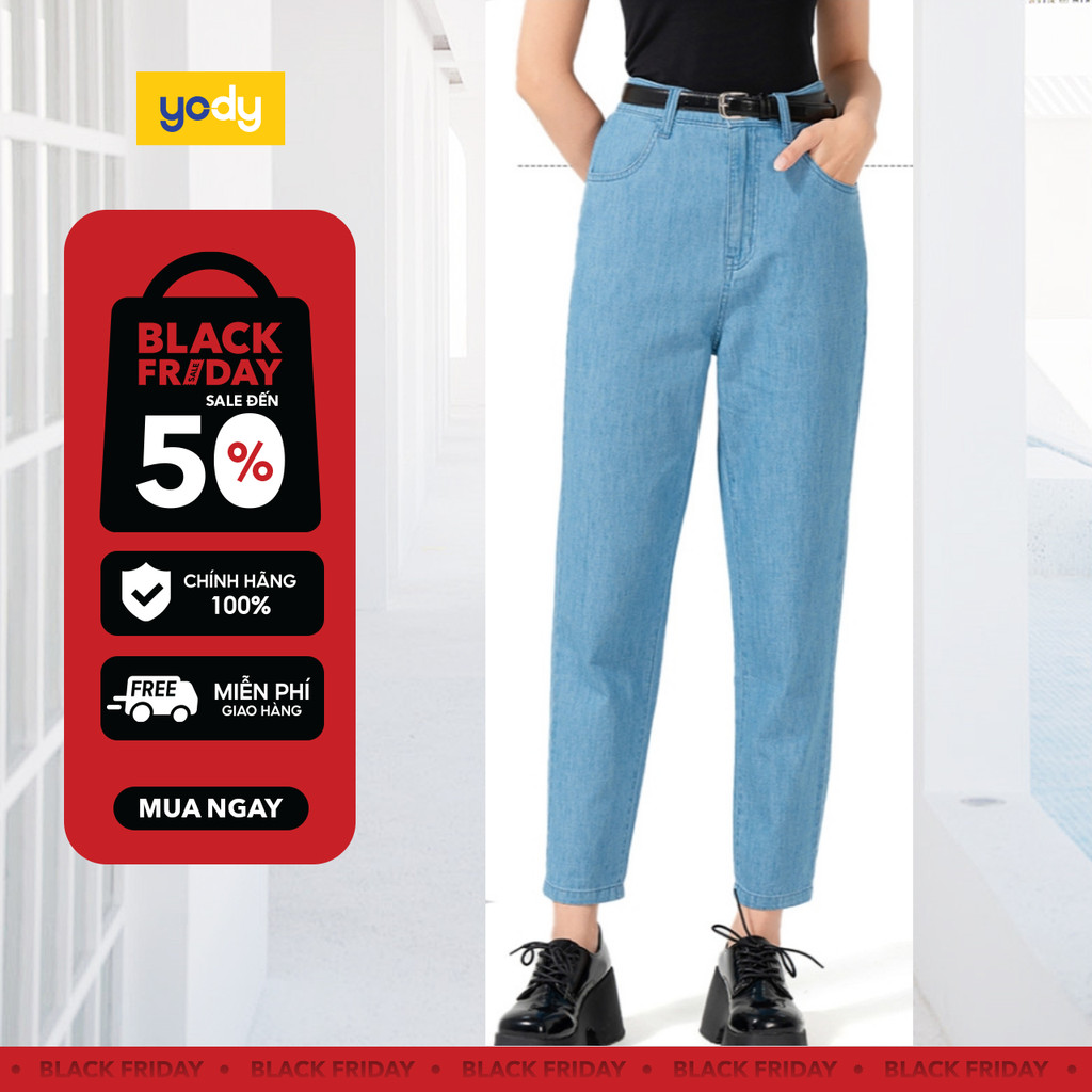 YODY Baggy Paper Thin Jeans เพื่อความสบาย WCJE25S080