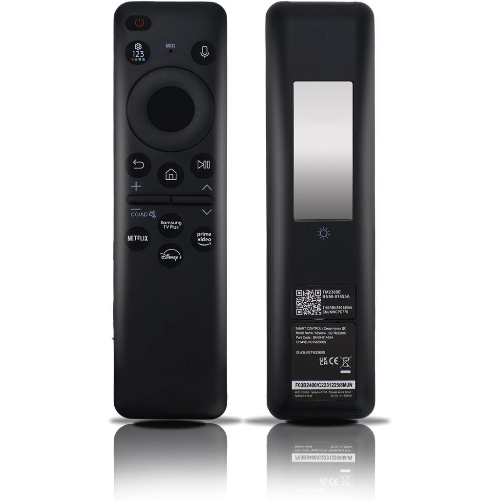 BN59-01255A รีโมทคอนโทรลเสียง, BN59-1155A รีโมทคอนโทรลเข้ากันได้กับ Samsung Smart TV QLED TV Series 