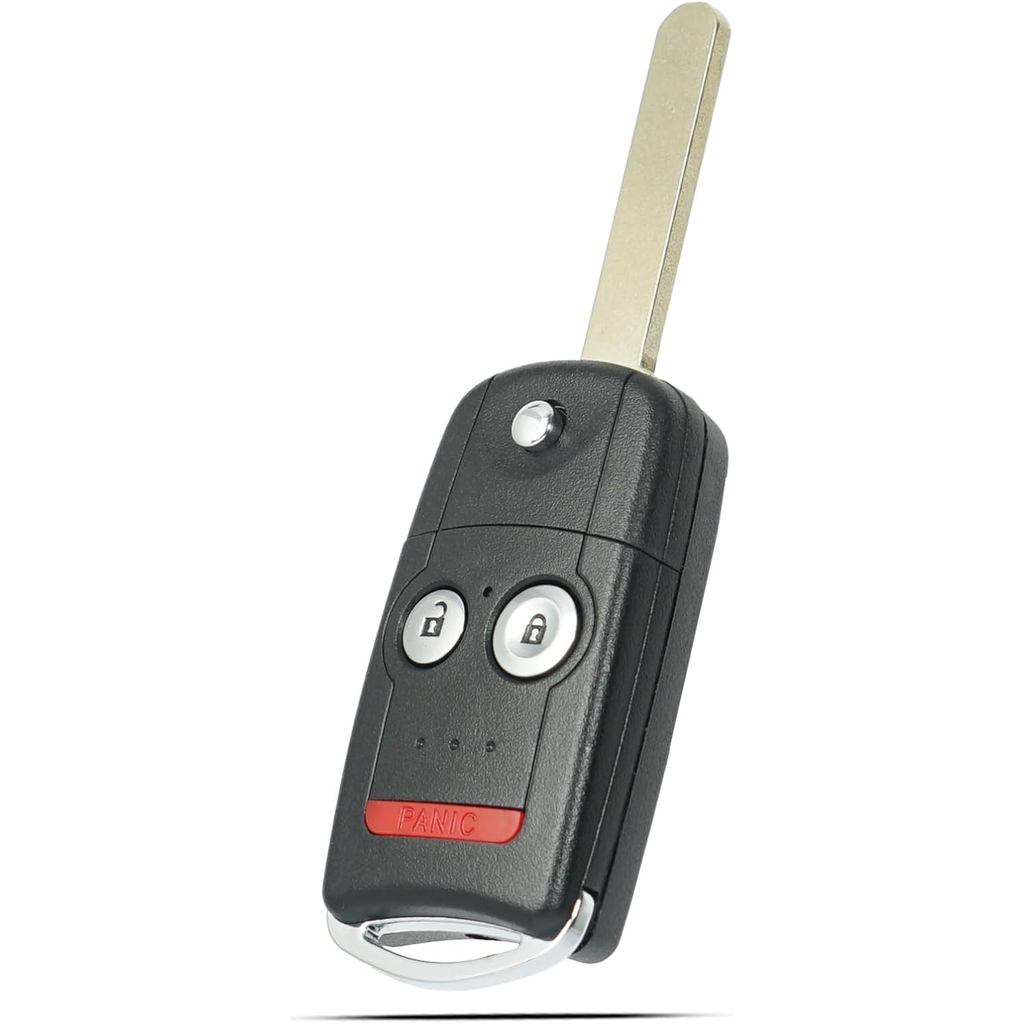 Key Fob Keyless Entry เหมาะสําหรับ Acura MDX RDX 2007-2013 รีโมทคอนโทรล Flip Key เปลี่ยน FCC ID: N5F