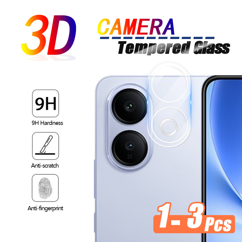 1-3 ชิ้นสําหรับ Vivo V60 Lite 4G 5G 3D 9H กล้องฟิล์มแก้วสําหรับ Vivo V60 V50e V40 V30 V50 V30e Pro 5