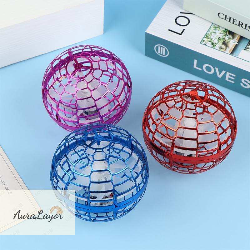 [AuraLayor] Flying Orb Ball Toy Hand Control LED หมุน Suspension Ball Boomerang Hover Orb ของเล่นสํา