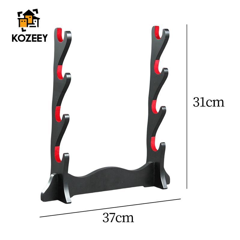 KOZEEY ที่วางขลุ่ยไม้หรูหราสําหรับเดสก์ท็อป รูปที่ 4
